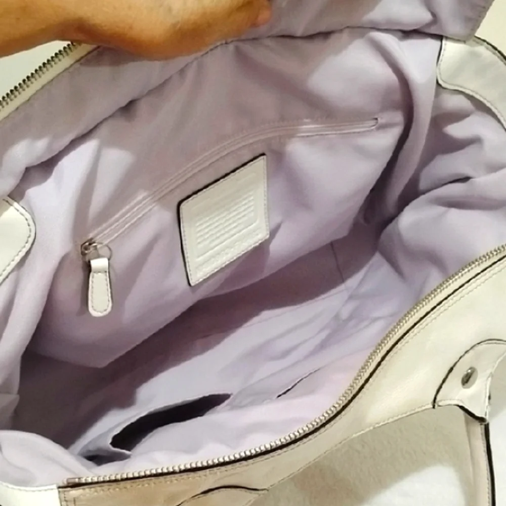 Coach 1941 Rare Leather Tote Bag 2009 Euc - Picture 3 of 10